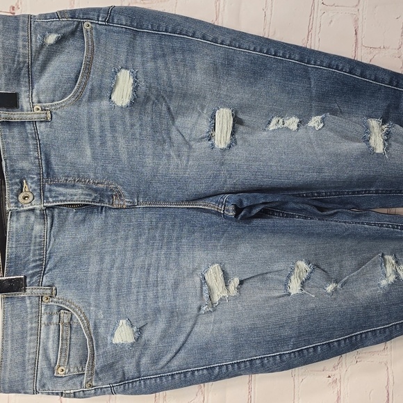 TORRID Bombshell Skinny Premium Stretch  Destructed Jean Womens Size 18R - Picture 2 of 15
